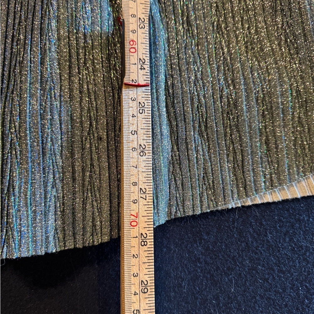 Lulu's Glittering Blue/Teal and Silver Mini Dress XS - Picture 7 of 12